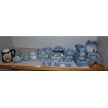 Large collection of Wedgwood jasperware