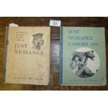 Just Nuisance and "Just Nuisance Carries On" by Leslie M Steyn "the only dog to be officially