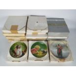 A selection of RECO International collector plates 18 in total - together with certificates of