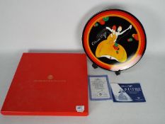 A boxed Wedgwood Clarice Cliff limited edition plaque from The Age Of Jazz range, Charleston,