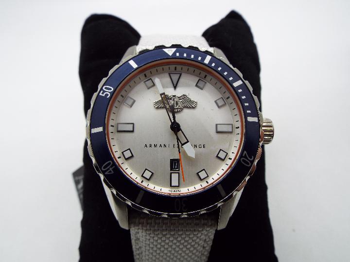 Unused Retail Stock - Gentleman's watch (with original tags) - Armani Exchange stainless steel - Image 2 of 6