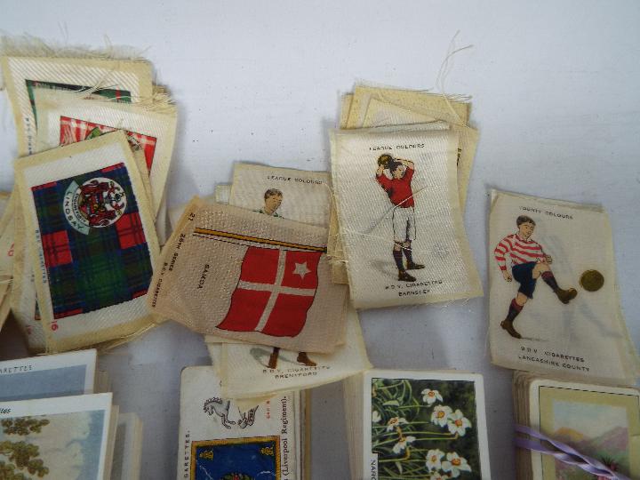 A collection of cigarette cards with a good quantity of silks including Heraldic, Regimental, - Image 7 of 11