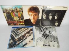 The Beatles - A collection of 12" vinyl records to include 1967 - 1970 PCS7182, Sgt.