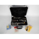 A cased Stagg clarinet model WS-CL110.