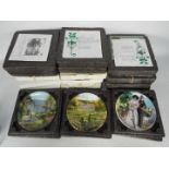 A collection of Henri D'arceaul & Fils Collector Plates - Collector Plates with certificates of