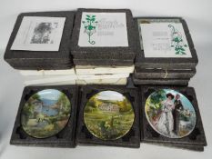 A collection of Henri D'arceaul & Fils Collector Plates - Collector Plates with certificates of