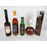 Mixed lot to include Glenfiddich 12 y/o, 35cl and 40% Abv, Plum Cream Liqueur, 500ml and 17% Abv,