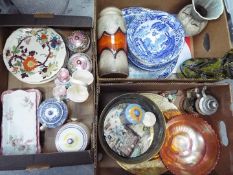 Mixed ceramics to include Shelley, Poole Pottery, Spode Italian and other,