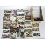 Deltiology - In excess of 400 predominantly earlier period UK cards to include Wales, Lancashire,