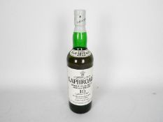 Laphroaig - A 70cl bottle of Laphroaig 10 Year Old, 40% Abv, likely a 1990's bottling.