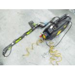 A G Tech cordless, pole hedge trimmer an