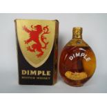 Haig - A standard size 70° proof bottle of Dimple, no capacity stated,