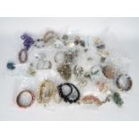 A collection of costume jewellery to inc