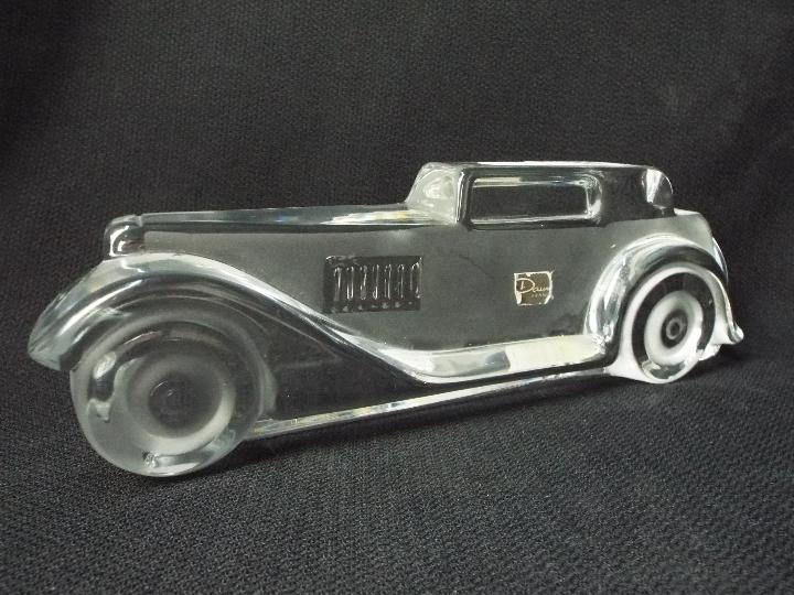 Daum - Relief Series Art Deco style car,