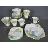 An Art Deco tea service by Bell China, o