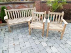 Barlow Tyrie Garden furniture - a bench