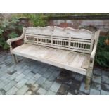 Garden furniture - a three seater bench
