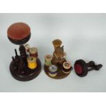 Sewing Accessories - Two reel stands,