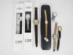 A job lot of six lady's wristwatches to include Avia, Constant, Limit,