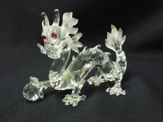 Swarovski - A boxed SCS Annual Edition model from the Fabulous Creatures series The Dragon, 1997,