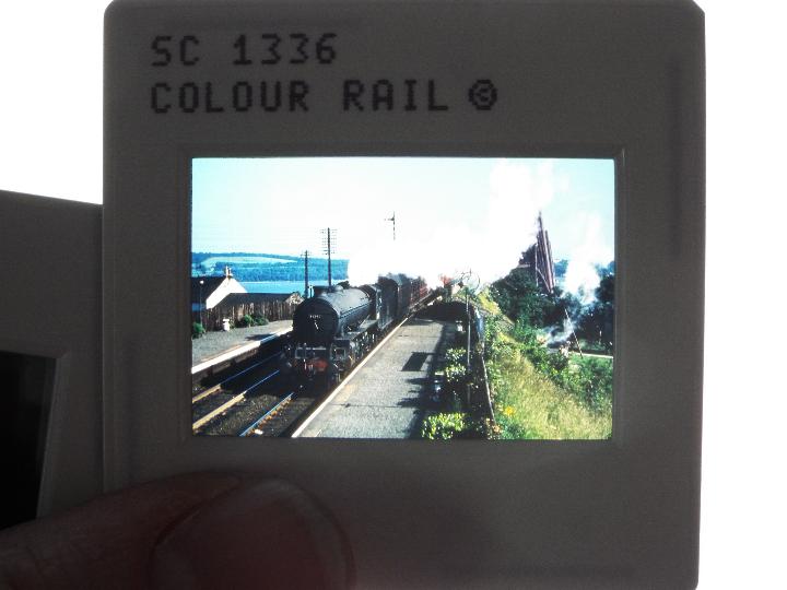 Railwayana - A collection of colour rail and train related slides, - Image 6 of 8