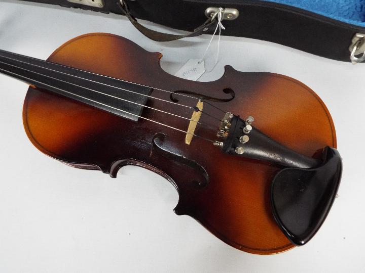 A violin (approximately 21. - Image 2 of 10