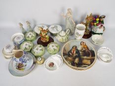 A collection of mixed ceramics to include Wedgwood Humming Birds pattern,