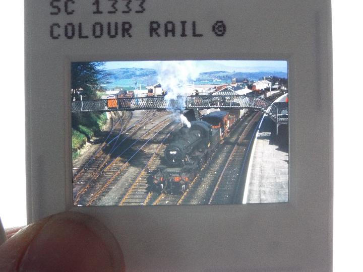 Railwayana - A collection of colour rail and train related slides, - Image 3 of 8