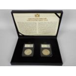 A CPM presentation set, The Peace Dollar God Controversy Pair,