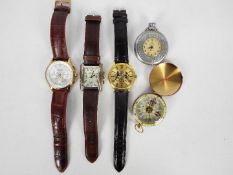 A collection of watches to include Sekonda, Ingersoll and similar.
