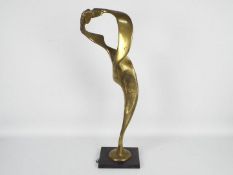 Brian Burgess (b 1935) - A large limited edition bronze sculpture entitled The Lovers,