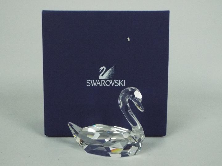 Swarovski - A Swarovski crystal swan with certificate,