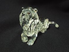 Swarovski - A boxed Annual Edition figurine 1995 from the Inspiration Africa series, The Lion,