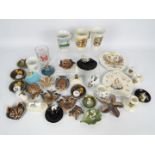 Ceramics to include Royal and other commemorative, Victorian and later, crested ware pieces,