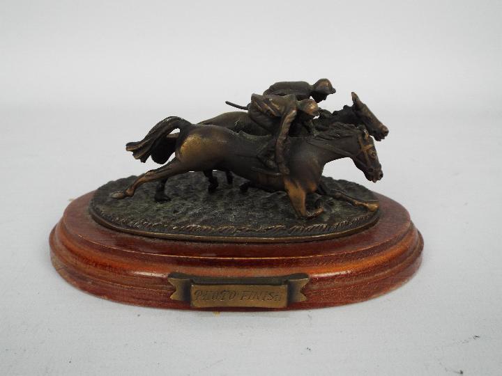 Royal Doulton - a Royal Doulton Adventure racing horse on a plinth (15 cm in height), - Image 6 of 6