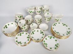 A collection of Colclough Ivy Leaf pattern table wares, in excess of 70 pieces, two boxes.