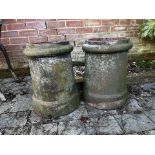 A matched pair of two Chimney Pots, appr