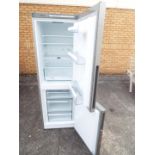 A silver Siemens fridge freezer, approxi