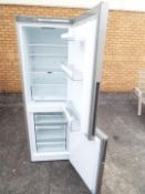 A silver Siemens fridge freezer, approxi
