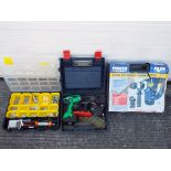 A Power Craft 1500w SDS Rotary Hammer Drill with accessories, cased,