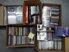 Five boxes of various compact discs. [5]