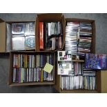 Five boxes of various compact discs. [5]