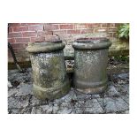 A matched pair of two Chimney Pots,