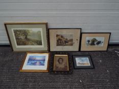 A collection of limited edition prints, artist's proof and similar, all framed, varying image sizes.