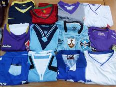 Football Jerseys - a job lot of 12 soccer shirts, all different, typically Italian, French,