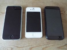 Three Apple iPhones
