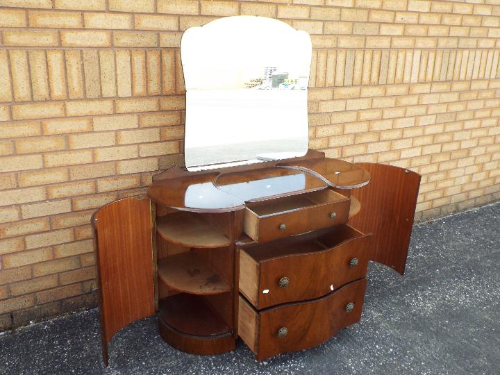 A dressing table with mirror, - Image 2 of 2