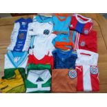 Football shirts - 8 National and club football shirts, Jamaica, Mexico, Paraguay (two variations),