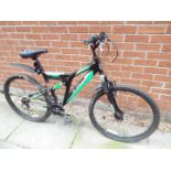 A Silverfox Vault 26" mountain bike, in