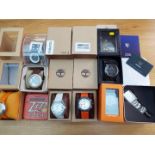 Various designer watches / chronographs